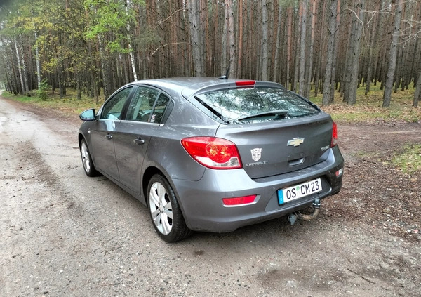 Chevrolet Cruze cena 16900 przebieg: 210000, rok produkcji 2011 z Gniewkowo małe 16